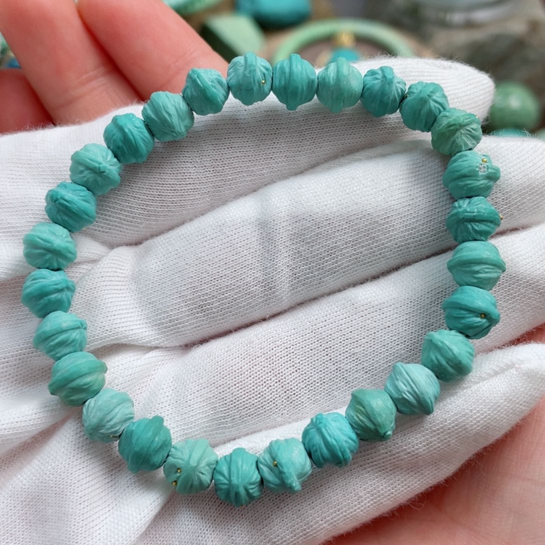 绿松石珠宝奇石未镶嵌