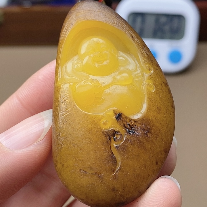 和田玉挂件未镶嵌F