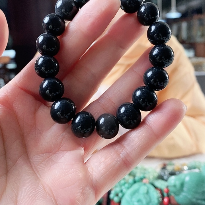 密玉（石英质玉）手链未镶嵌