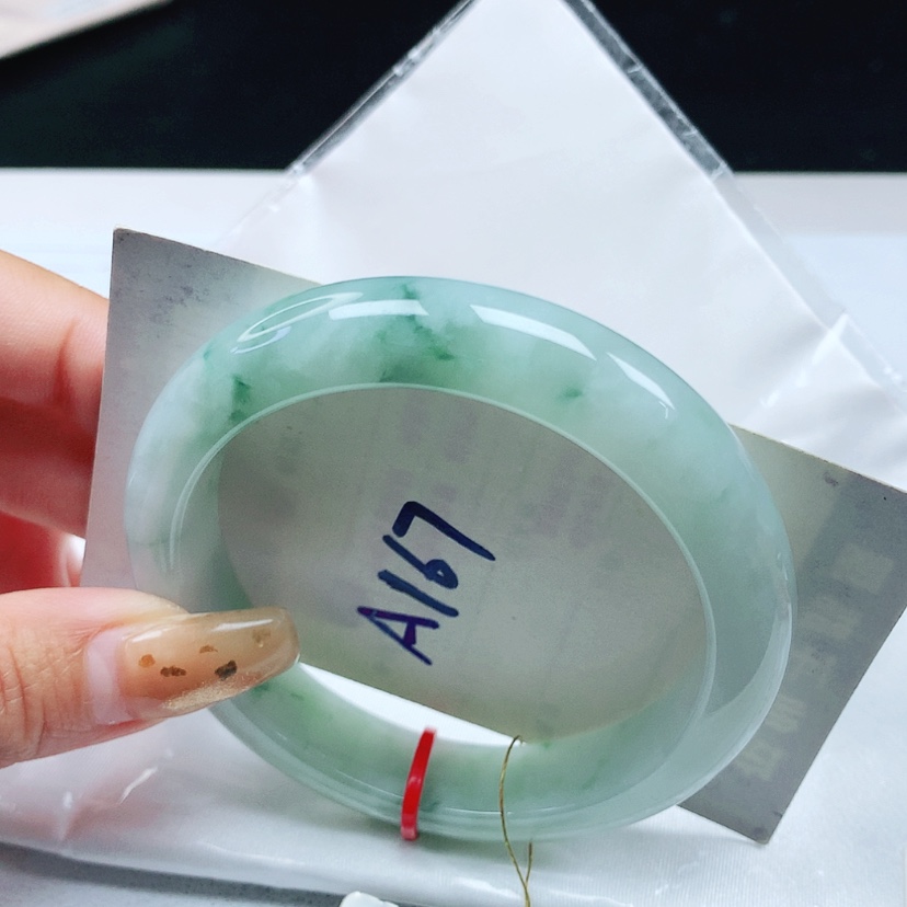 【闪购商品】翡翠手镯未镶嵌 正圈57+