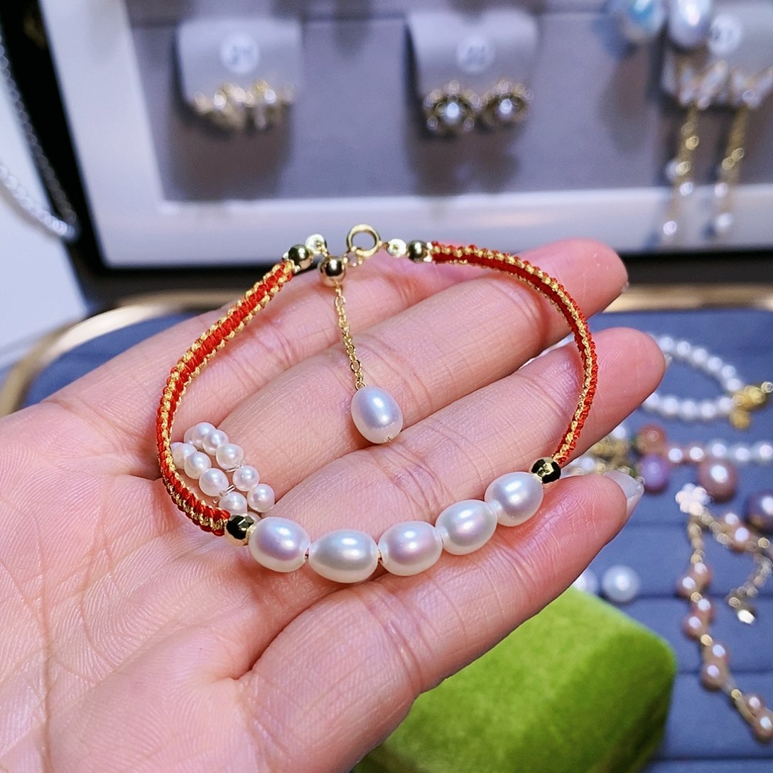 【闪购商品】淡水珍珠手链未镶嵌