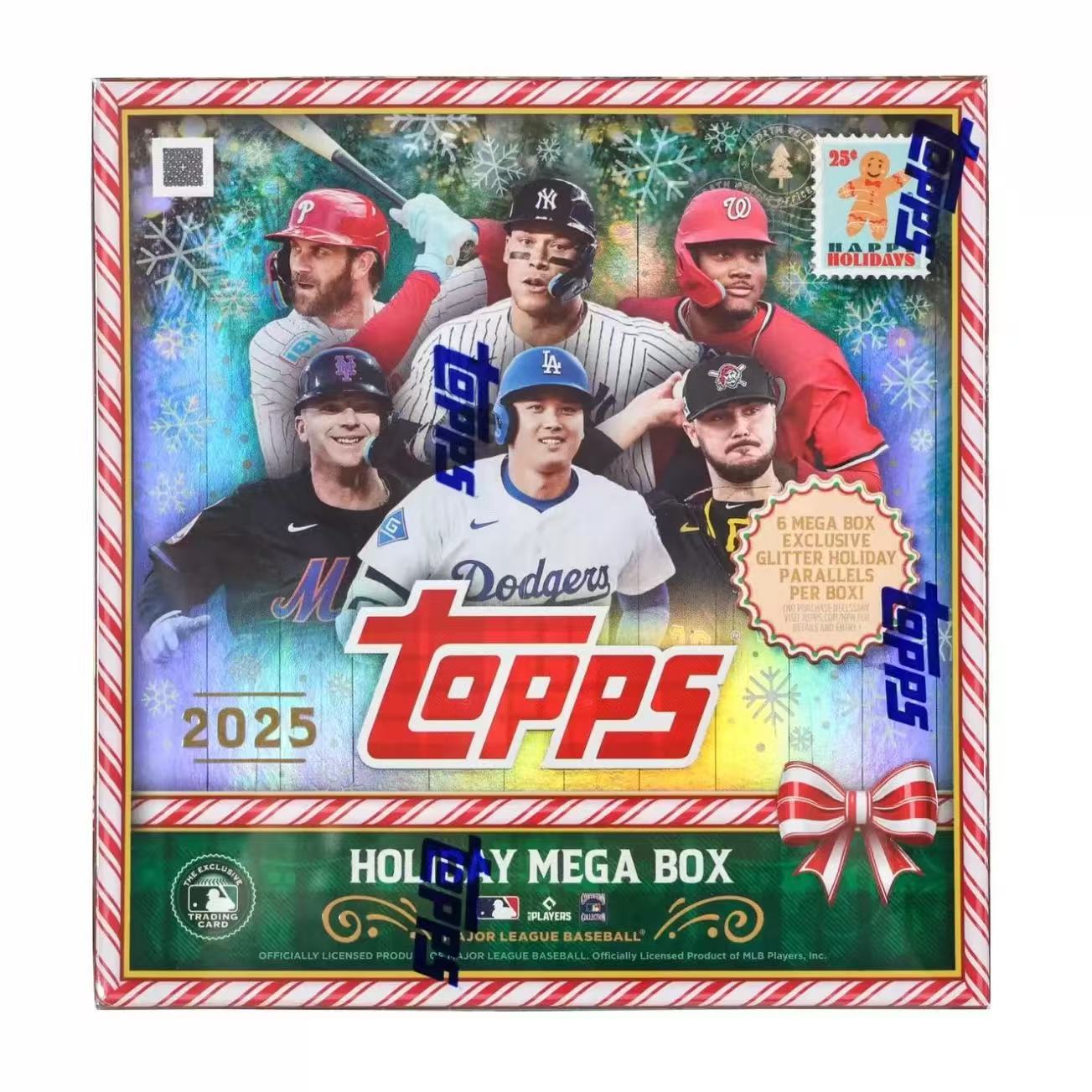 2025 Topps Holiday Baseball Mega Box 现货盒卡
