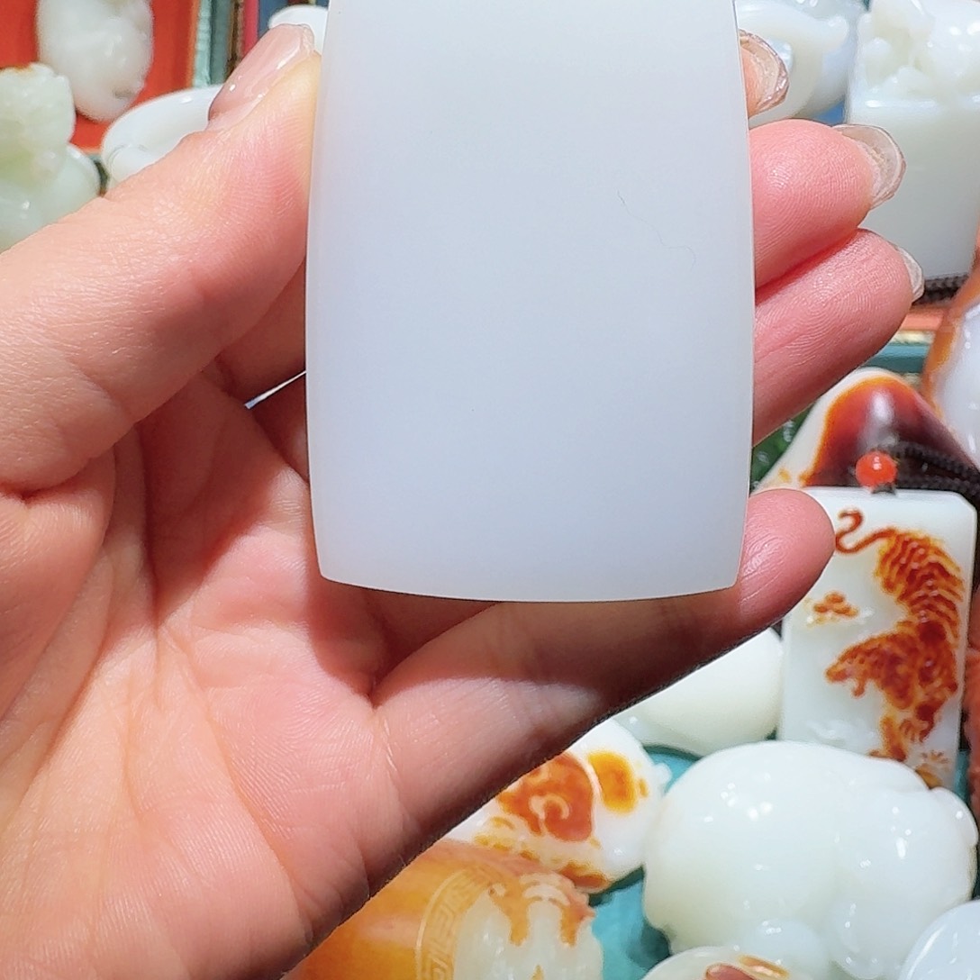 和田玉把件未镶嵌