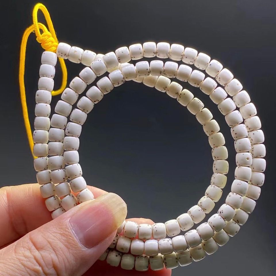 树脂手链 海南原生态大留白直切长串脖挂