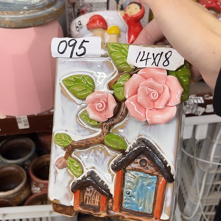 粗陶材质多肉花盆