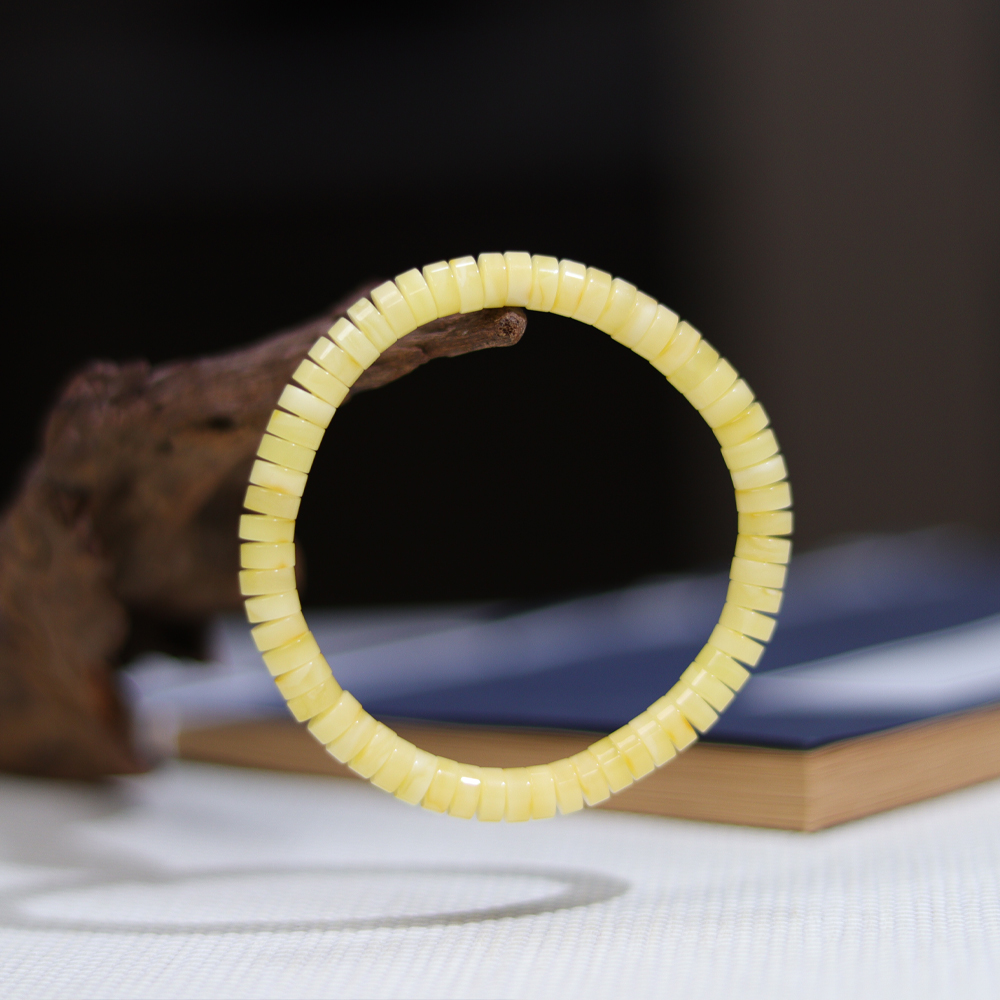 蜜蜡手串·6.5mm药片·多样性发一·SML2001