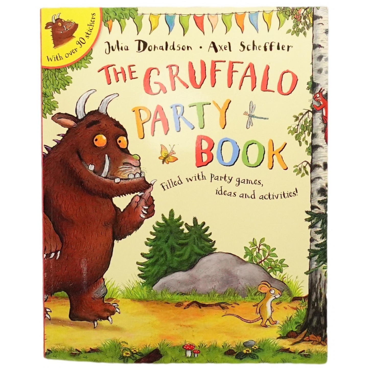 英语原版书咕噜牛派对书Gruffalo亲子互动绘本