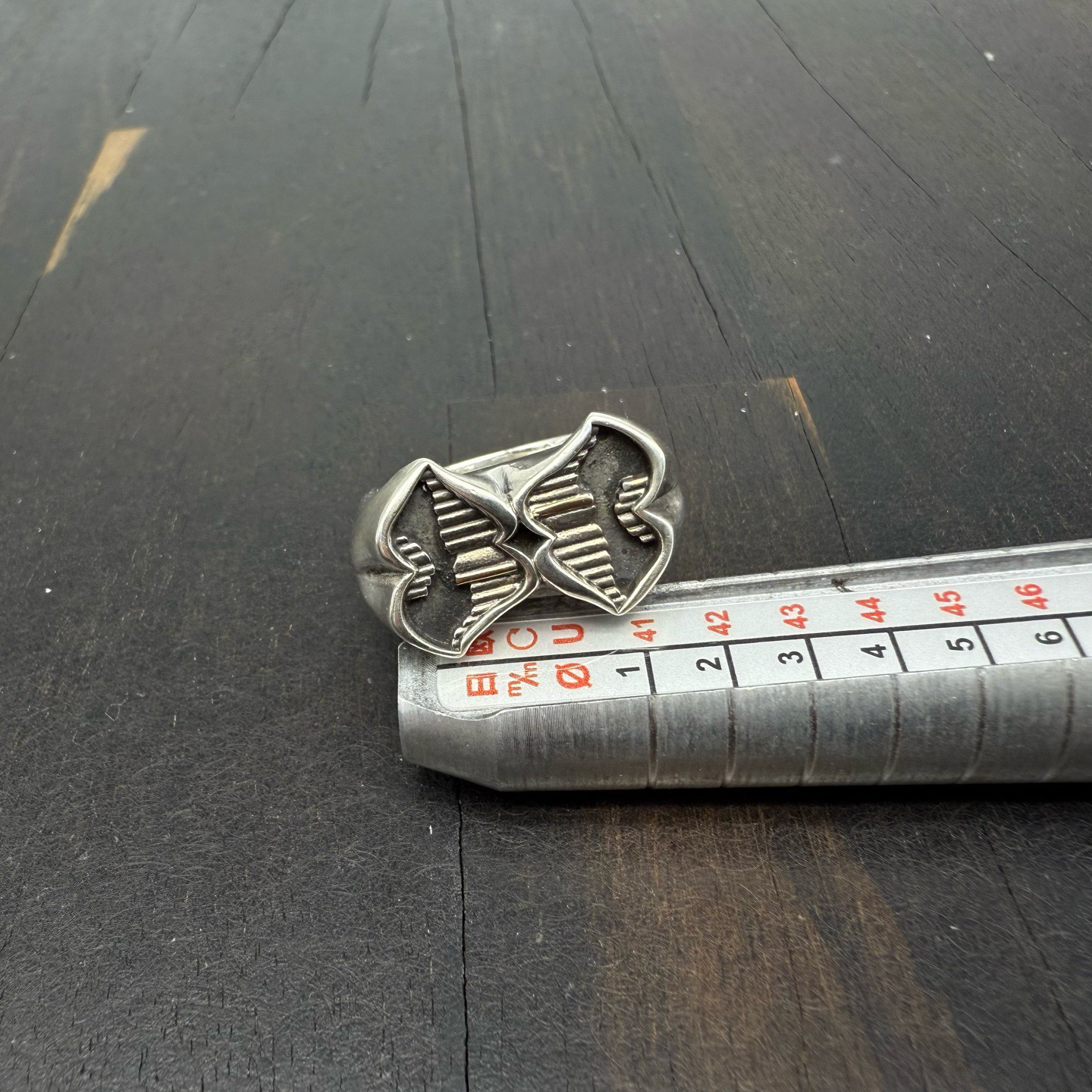 US6码 Chrome Hearts 克罗心 Matty boy 金牙 戒指