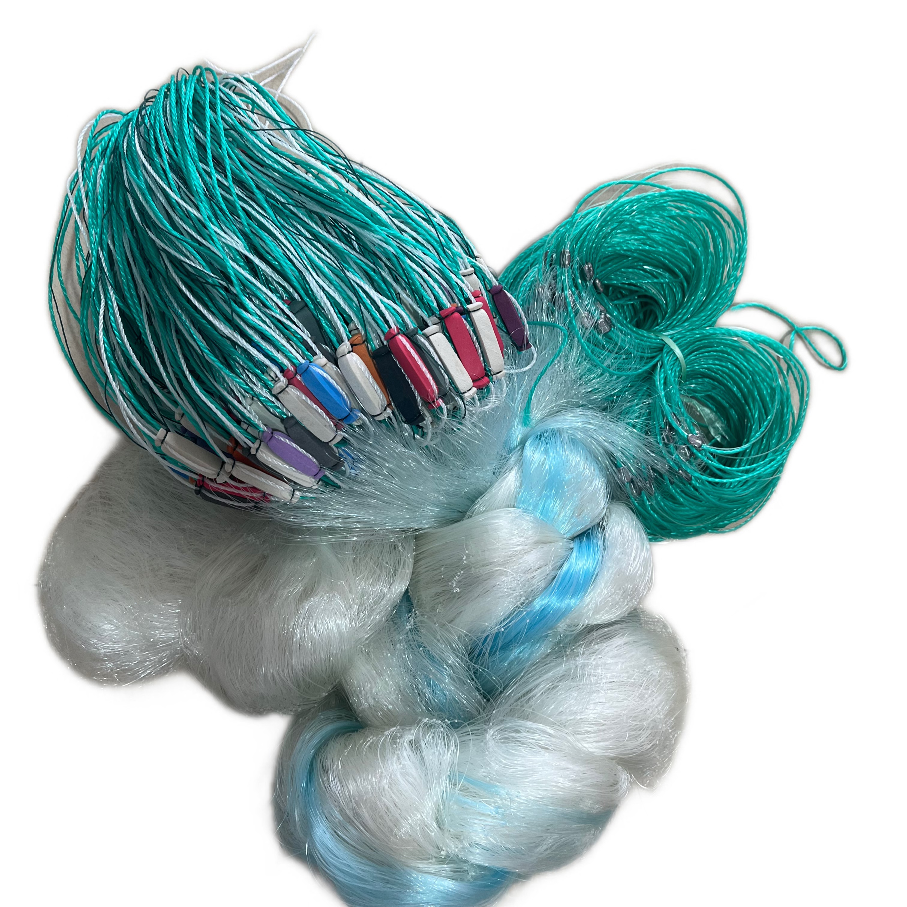 软丝北京丝铅坠三层大鱼网