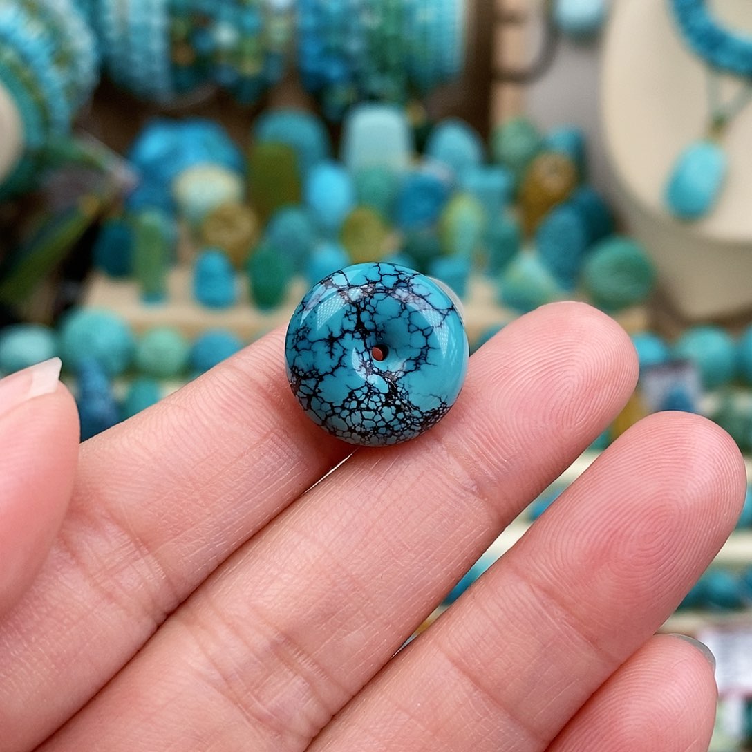 绿松石珠宝奇石未镶嵌