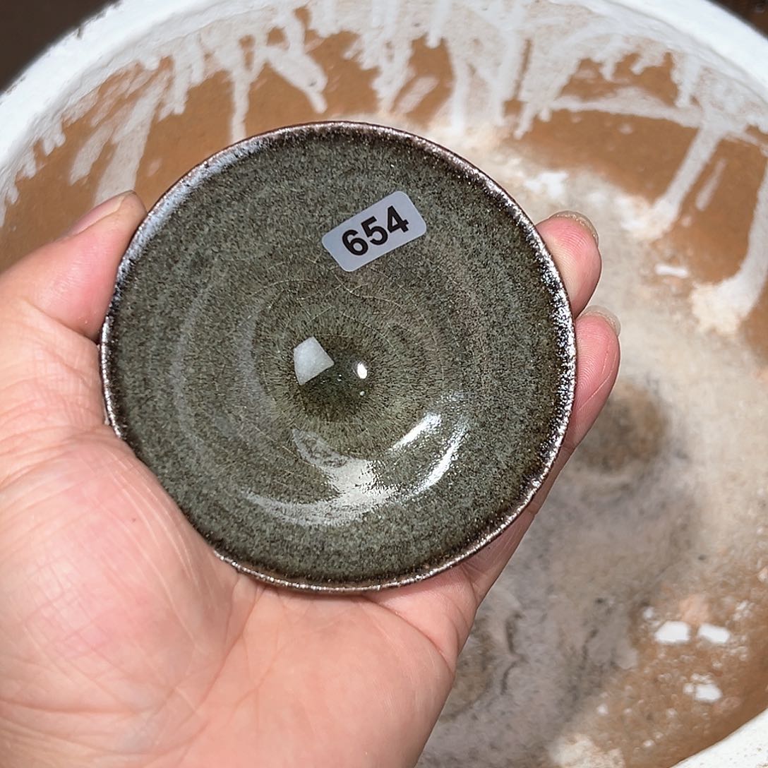 茶盏龙窑柴烧自然还原654