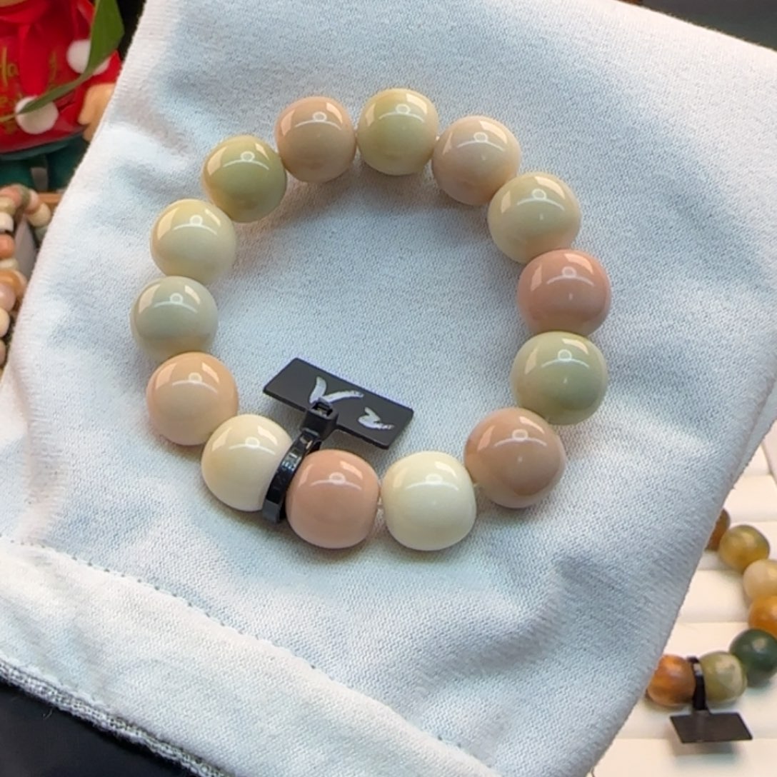 菩提根/象牙果手串卡16苹果浪漫山茶花微瑕3