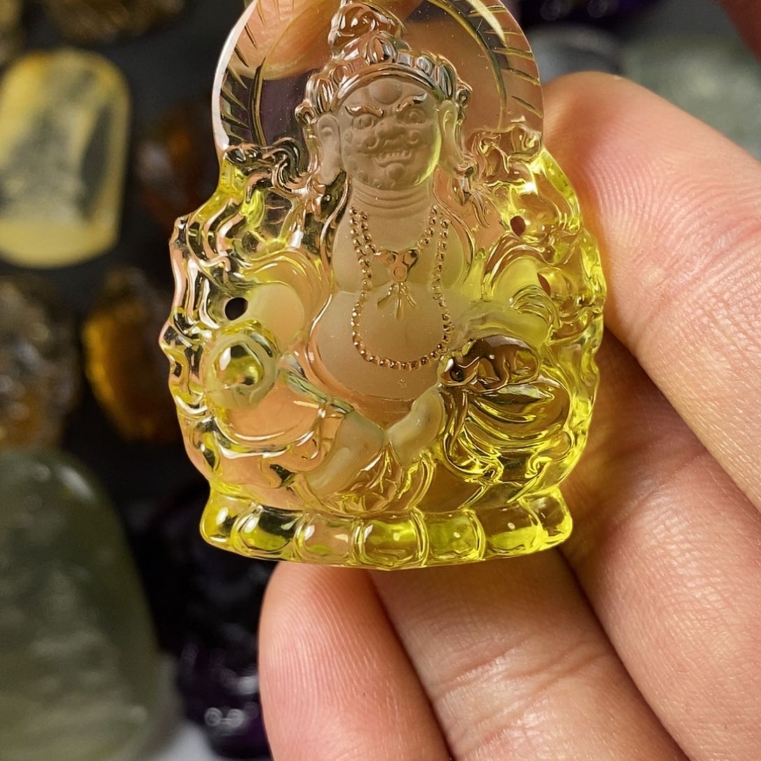 水晶天然水晶吊坠未镶嵌手*手