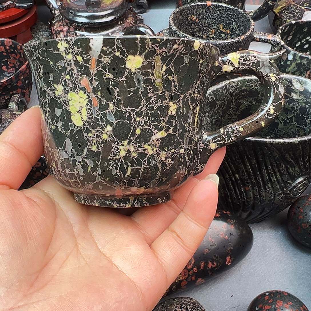 悟***梅花玉鱼缸石茶周边不退不换