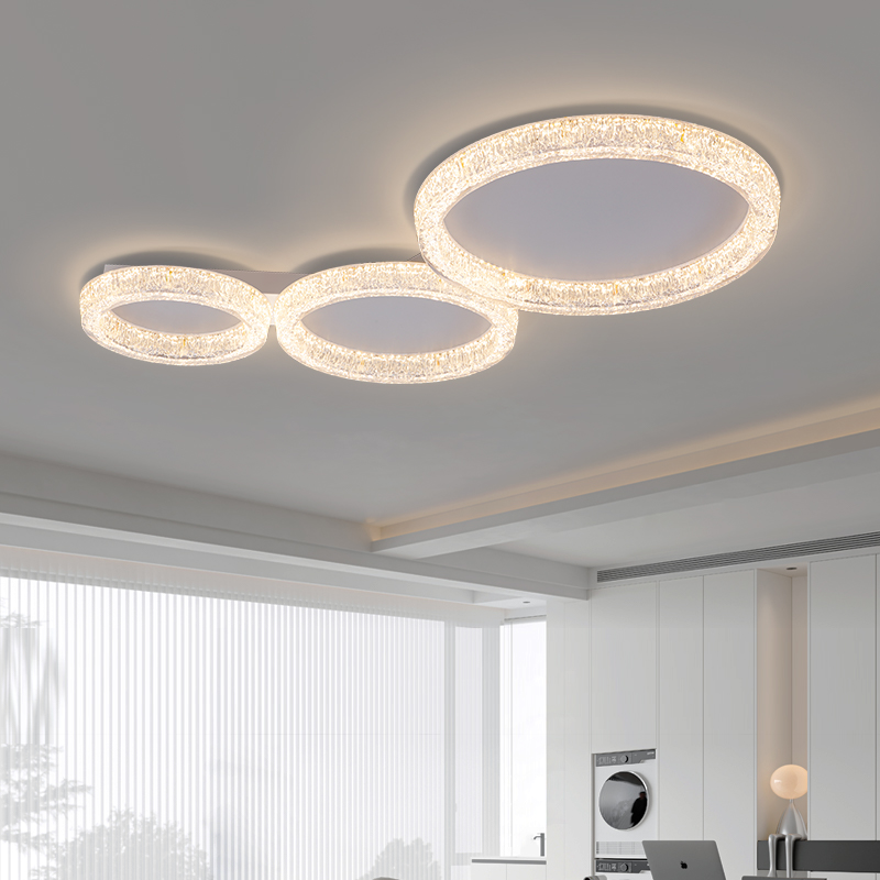 意式轻奢客厅吸顶灯2025新款高级感全屋中山灯具创意个性客厅主灯