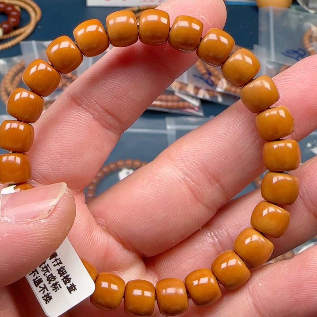 手串橄榄核老挝SSS级核尖极限弧尺寸8.2