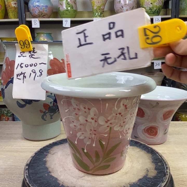 景德镇高温陶瓷花盆