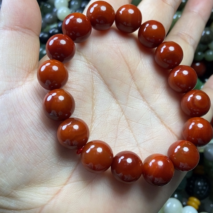 透闪石质玉未镶嵌手链卡12