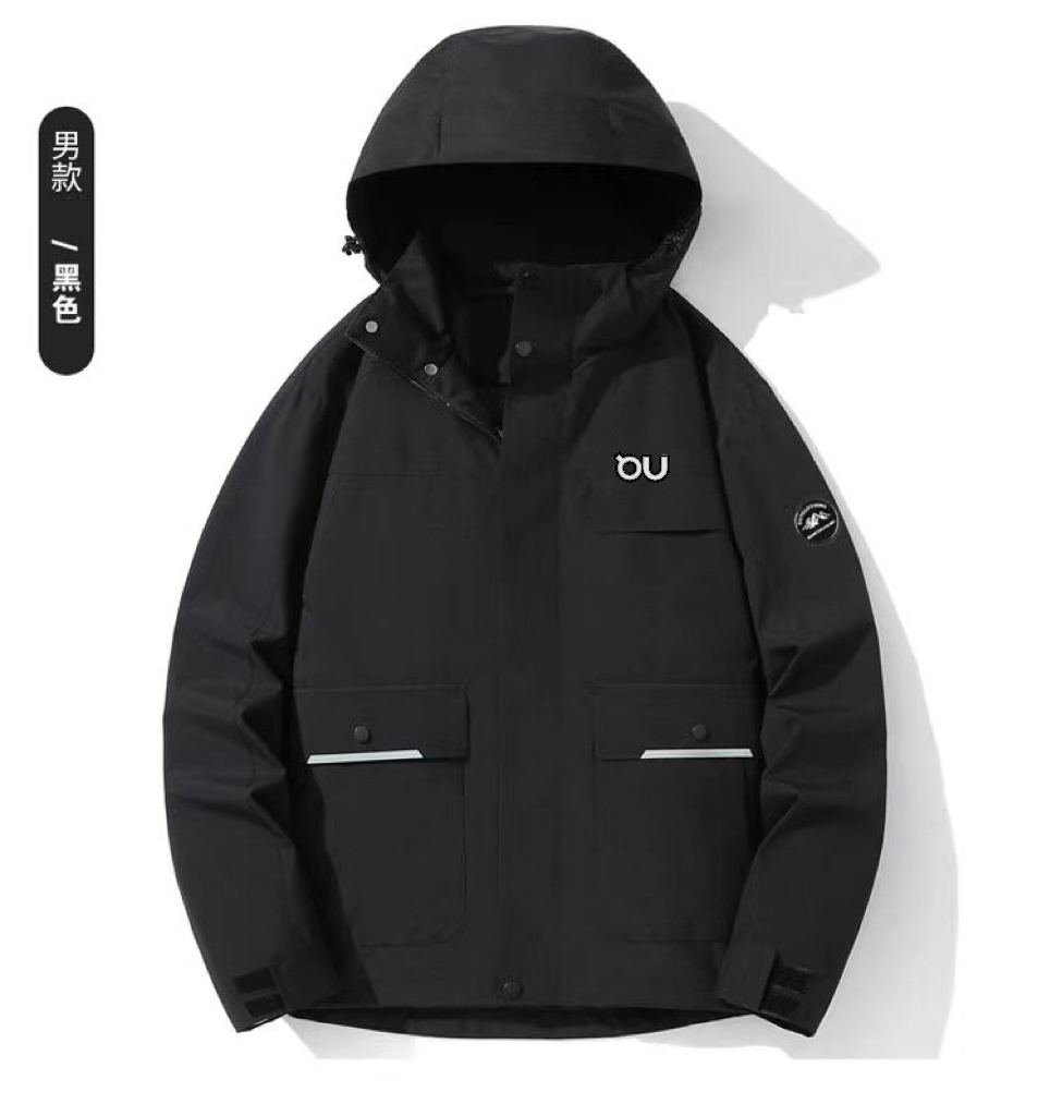 昂跑首领2568款男女同款冲锋衣