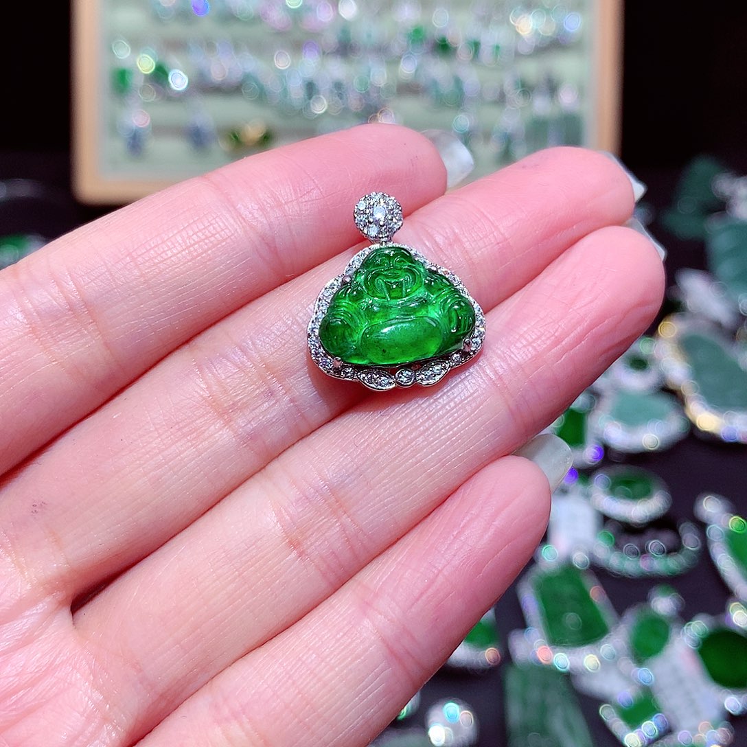 【闪购商品】翡翠吊坠(不含链)未镶嵌