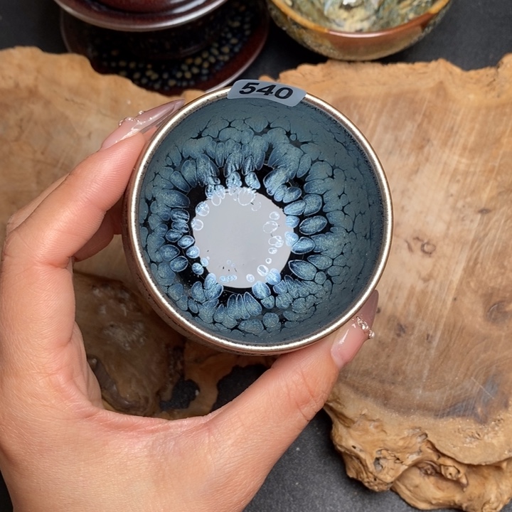茶盏建窑建盏主人杯540