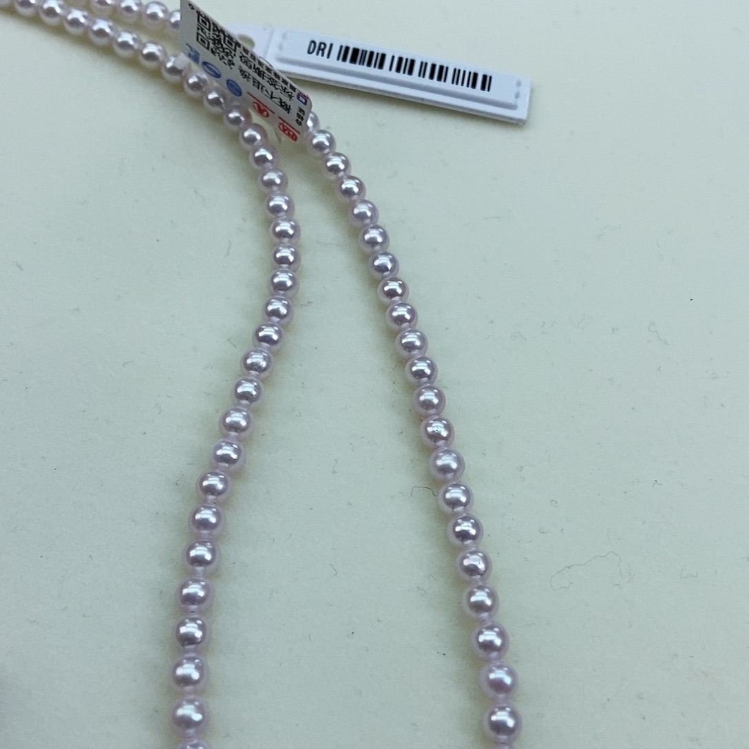 淡水珍珠5小灯泡樱花粉银S925镶嵌