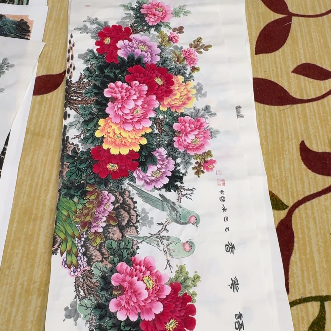 国画小六作品花鸟作品1111