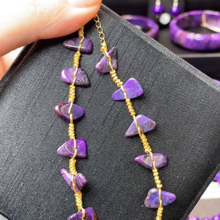 苏纪石（舒俱来）脚链未镶嵌