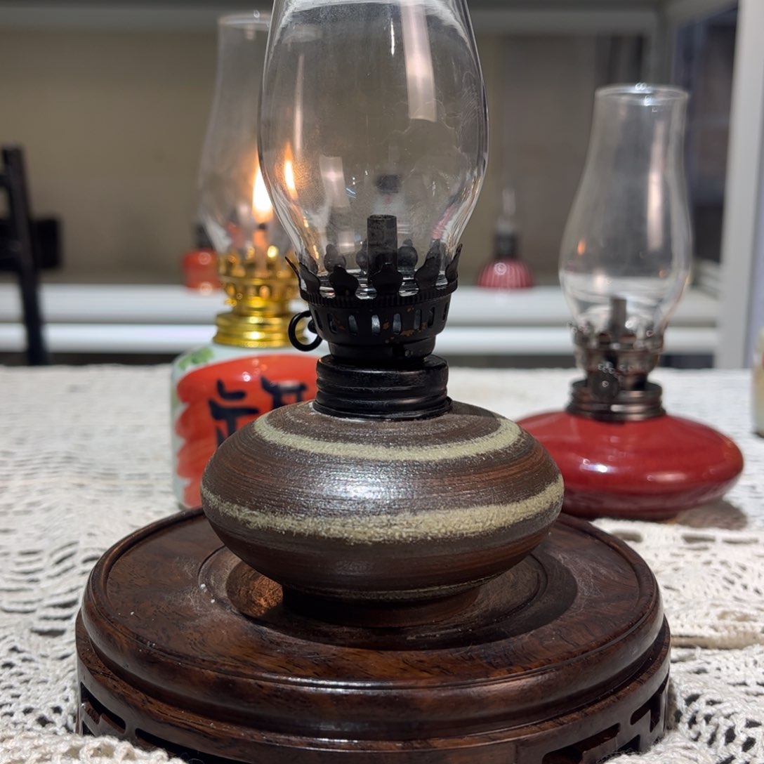 摆件景德镇陶瓷香薰灯