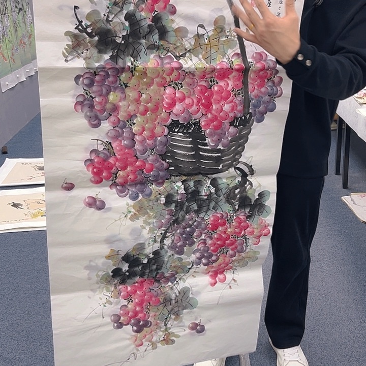 国画纯手绘字画宣纸