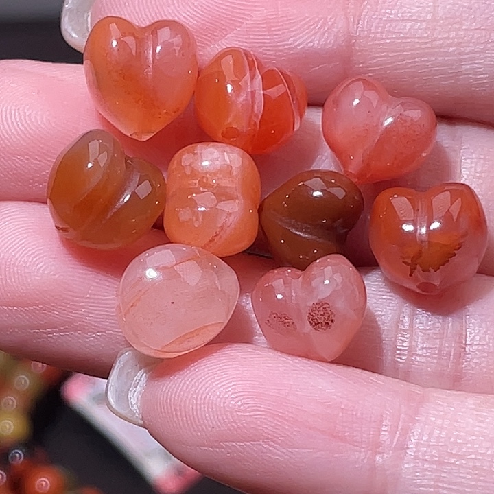 南红玛瑙合金手链10025