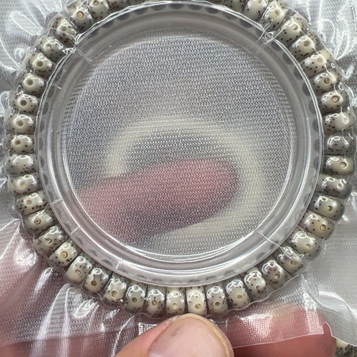 星月菩提手串10入门糯冰石玉星月菩提单圈94片