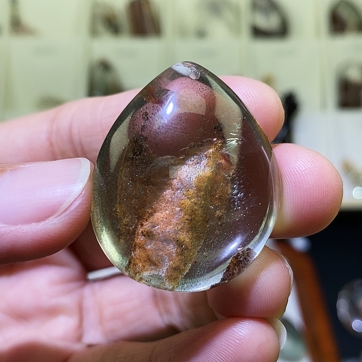 水晶吊坠(不含链)未镶嵌