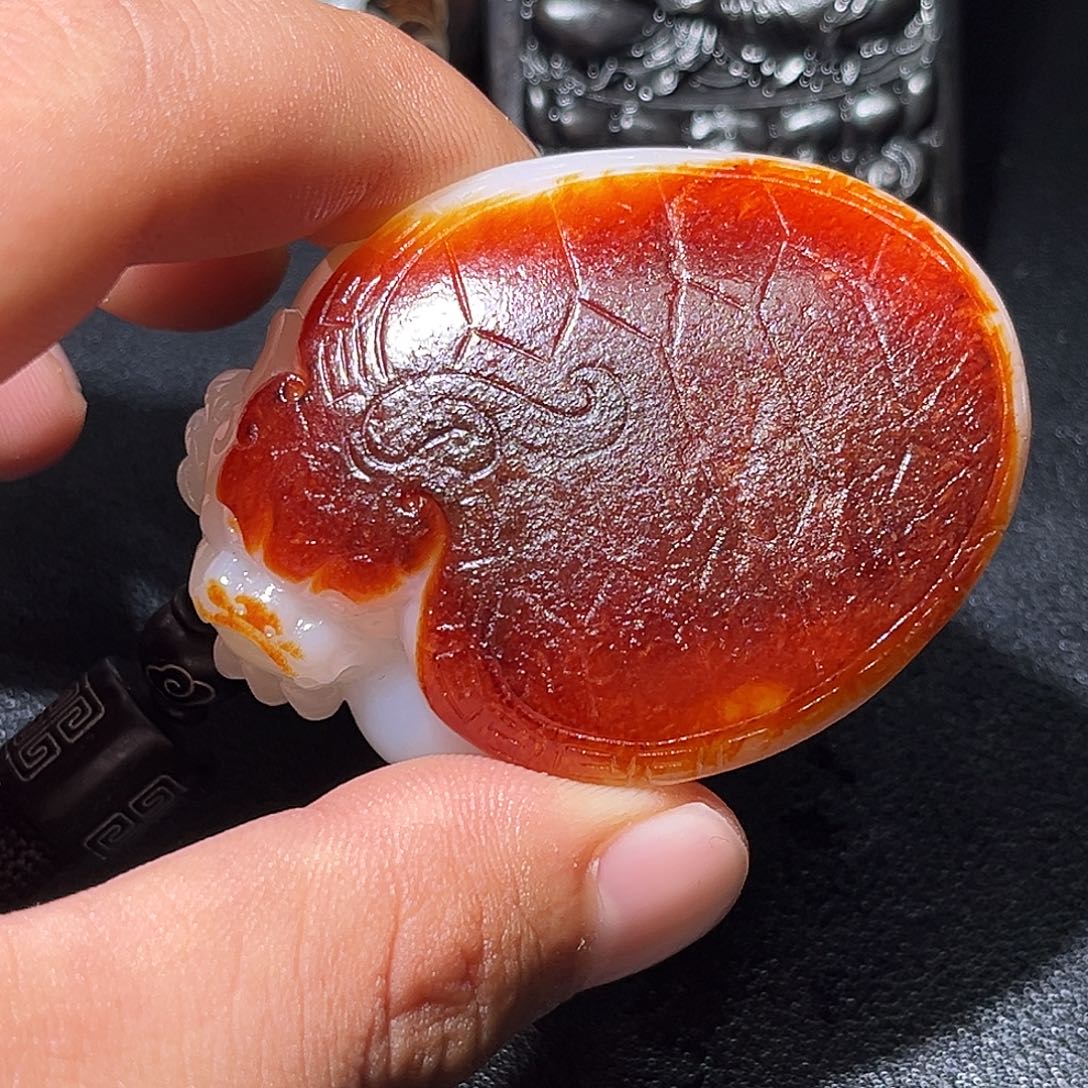 孤***船和田玉未镶嵌颈饰CC