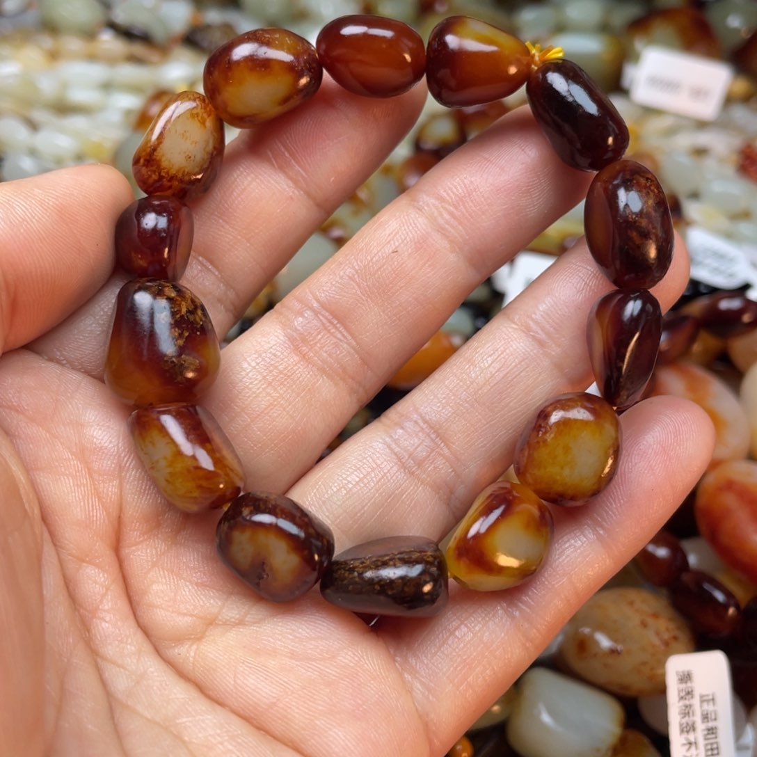 和田玉手链未镶嵌