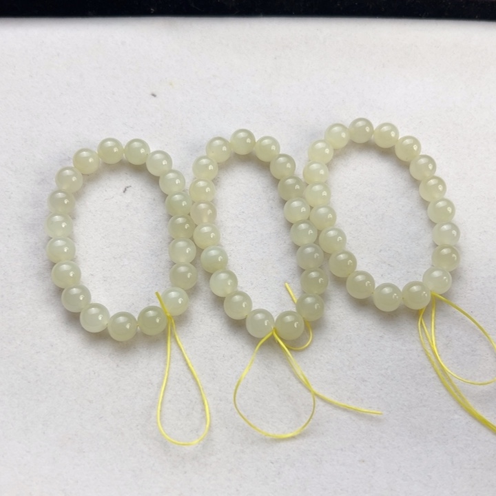 和田玉手链未镶嵌多样性拍一发一