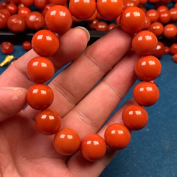 未镶嵌手链南红玛瑙