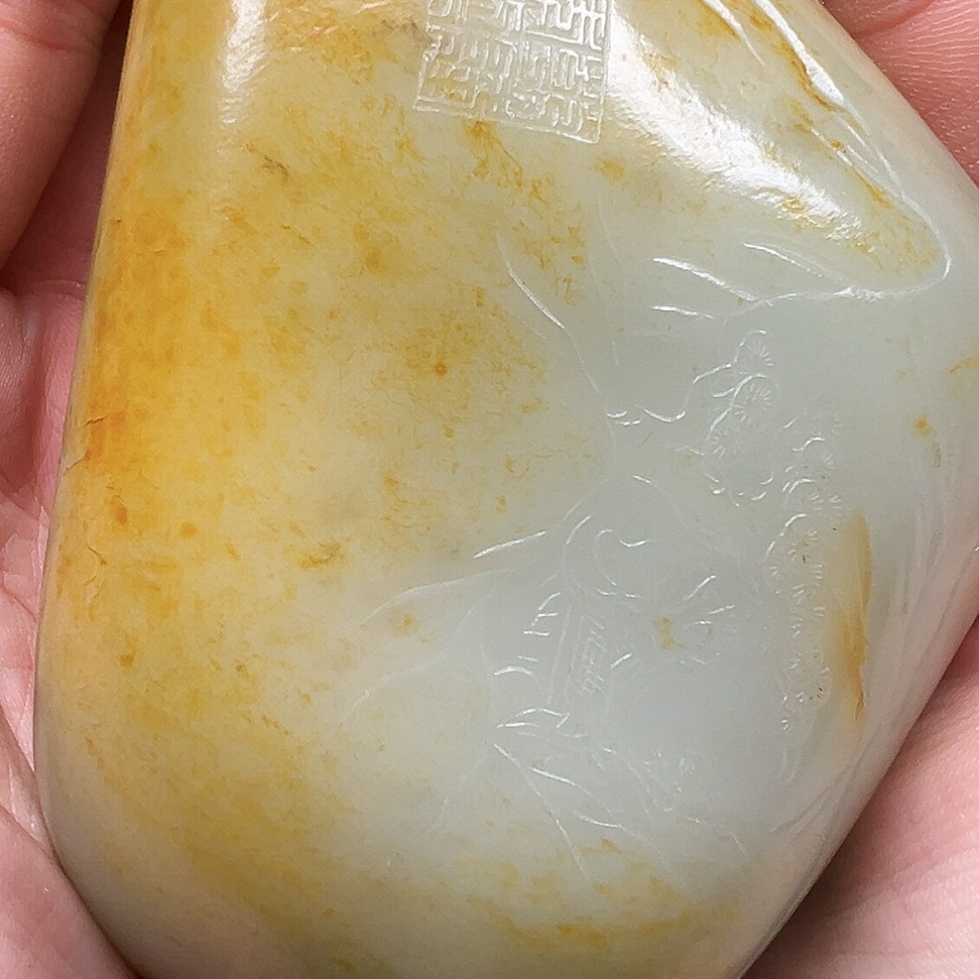 和田玉颈饰未镶嵌清*