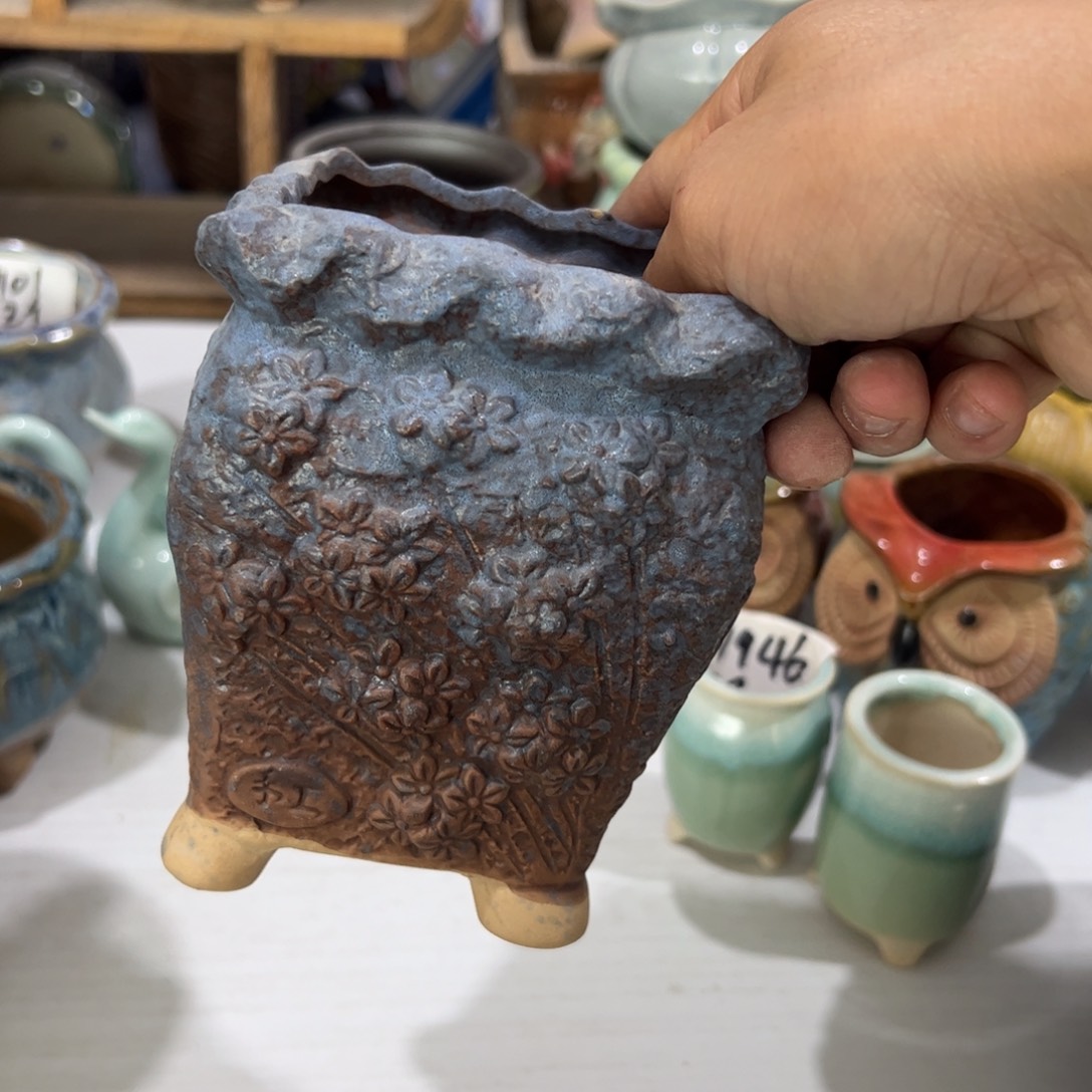 陶瓷陶瓷多肉花盆@@65