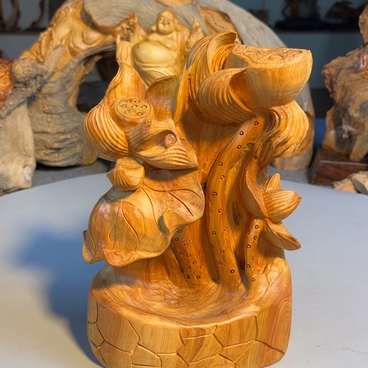 柏木（崖柏）根雕工艺摆件