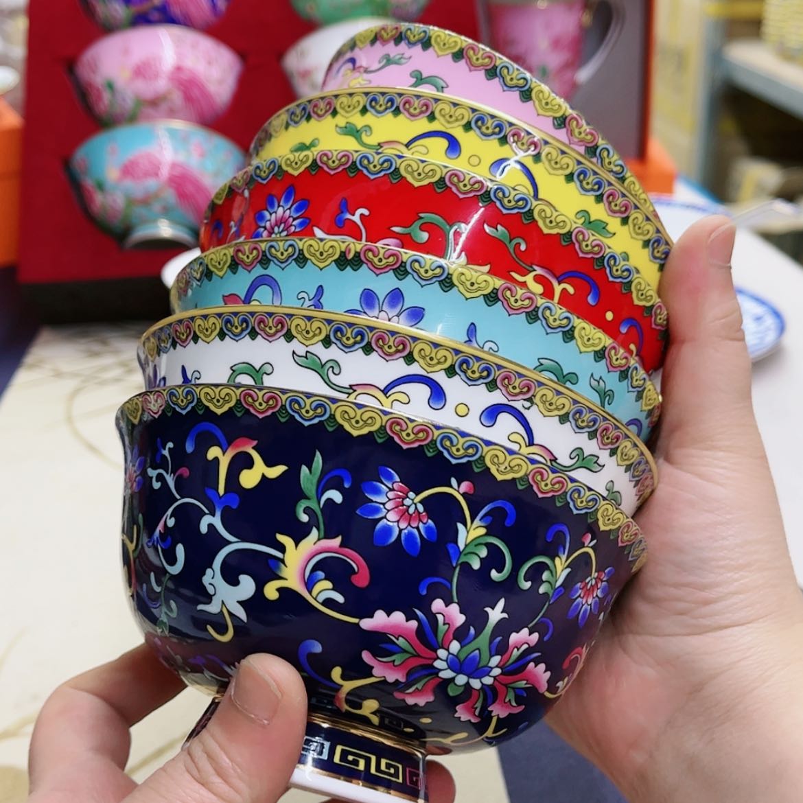 【闪购商品】珐琅5英寸6混。。。。。。