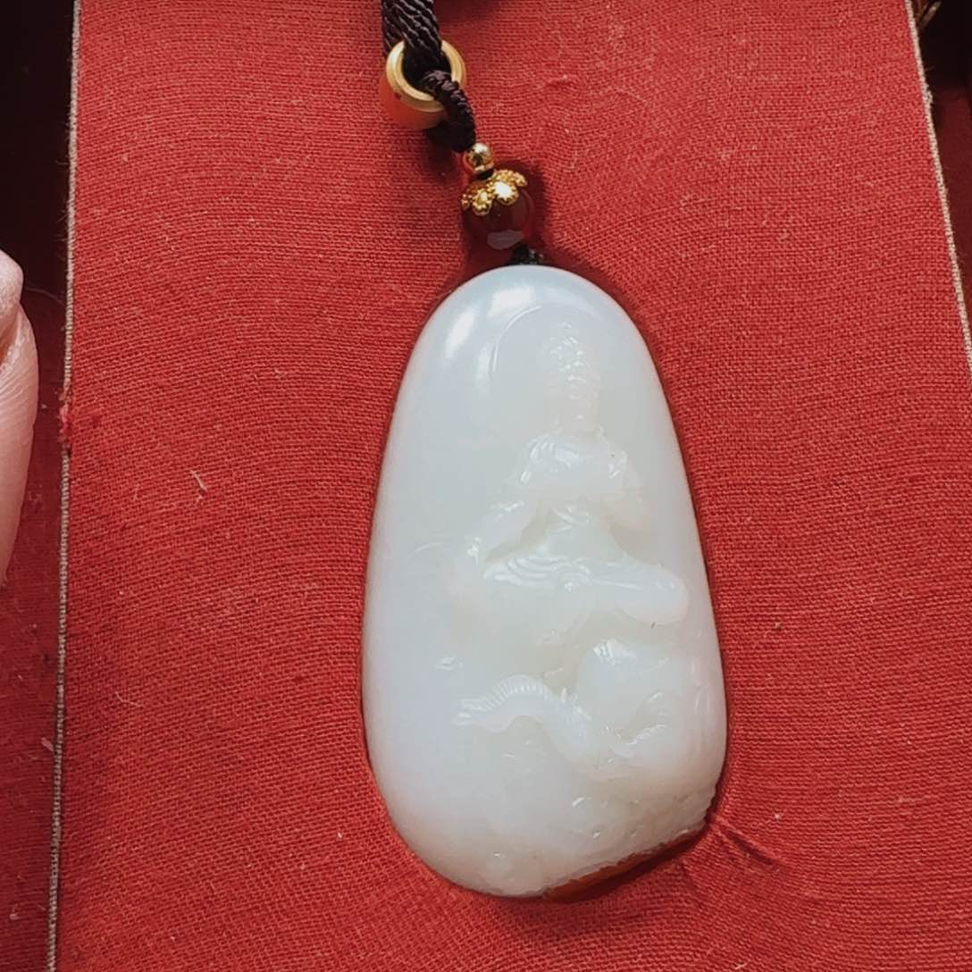 和田玉挂件未镶嵌