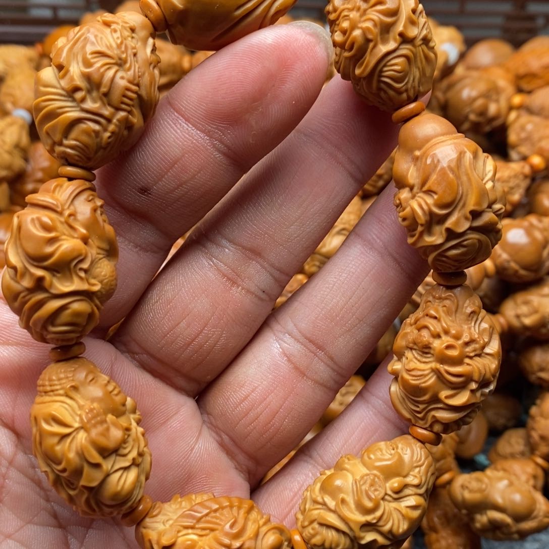 橄榄核手串我们的