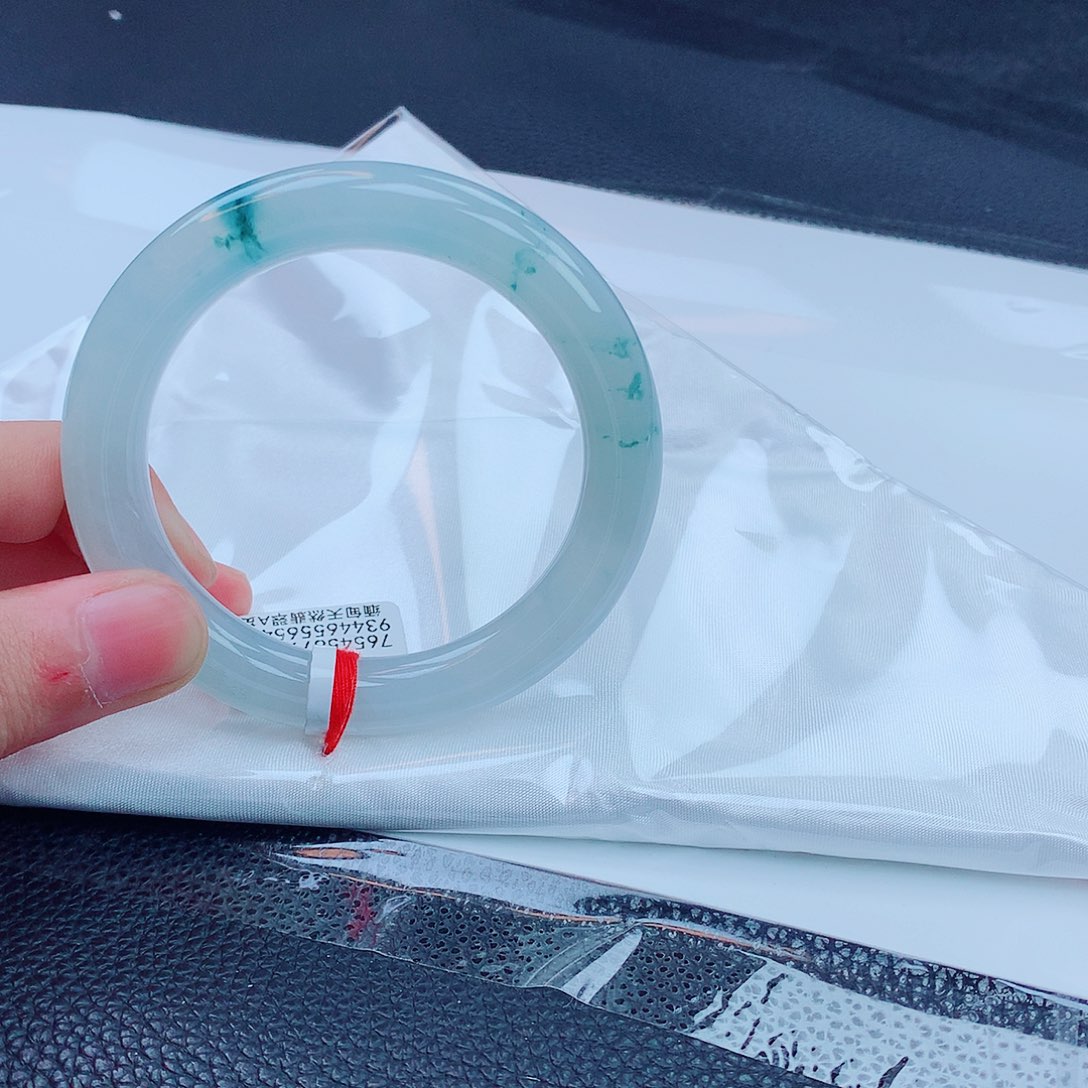 翡翠手镯未镶嵌天然缅甸翡翠A货手镯 