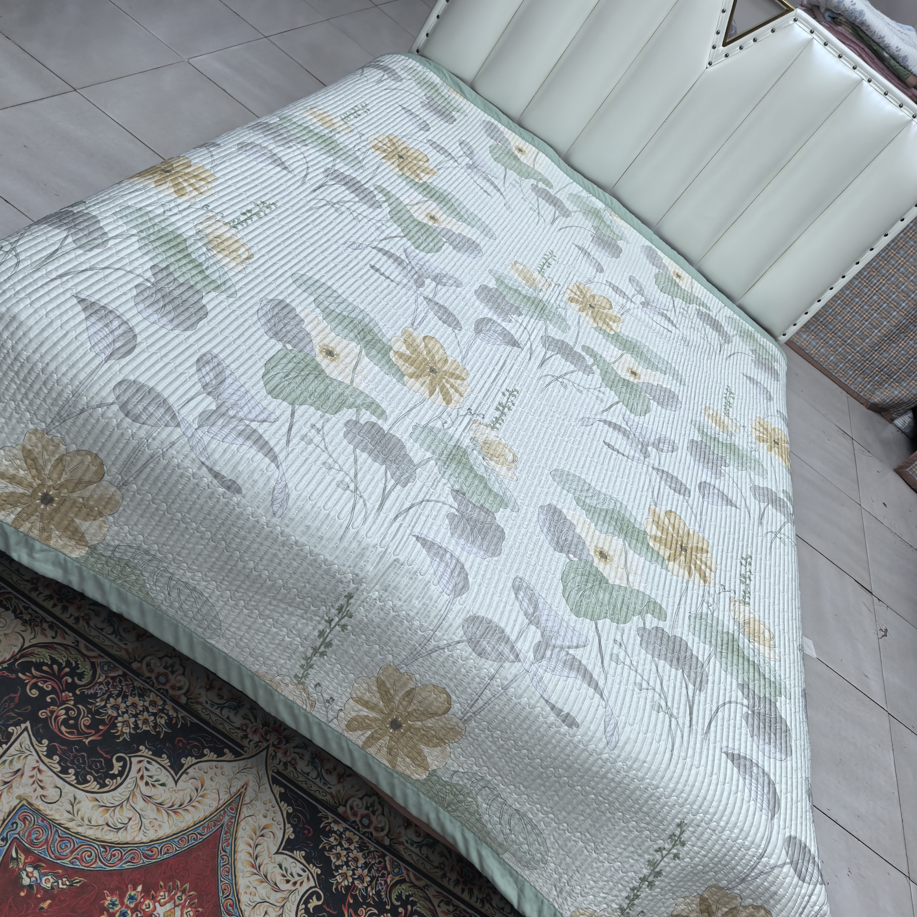 天丝凉席《荷塘月色》2米✕2.3米