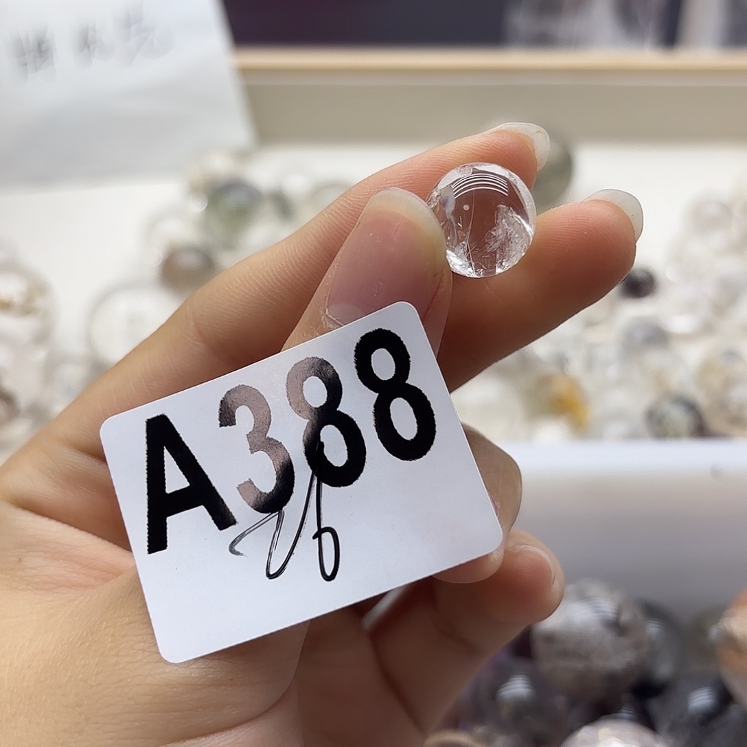 团***圆珠宝半成品未镶嵌水晶388