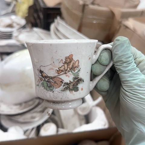 瓷片国营厂库存9号杯