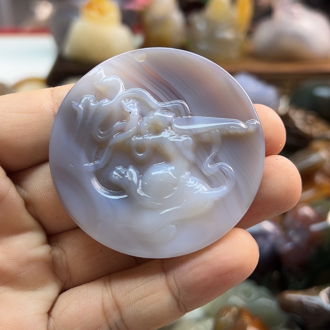 玛瑙/玉髓未镶嵌颈饰