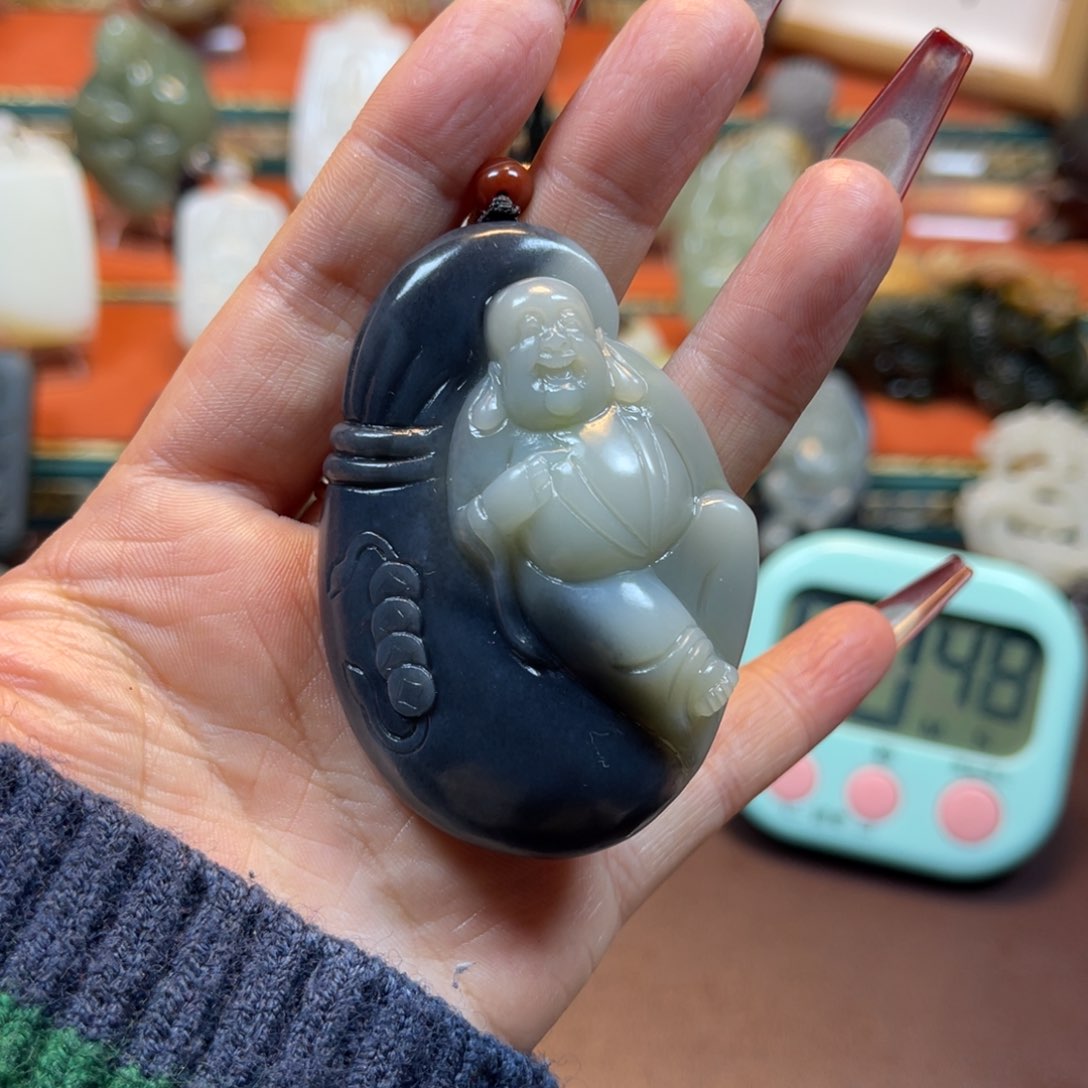 和田玉挂件未镶嵌随*