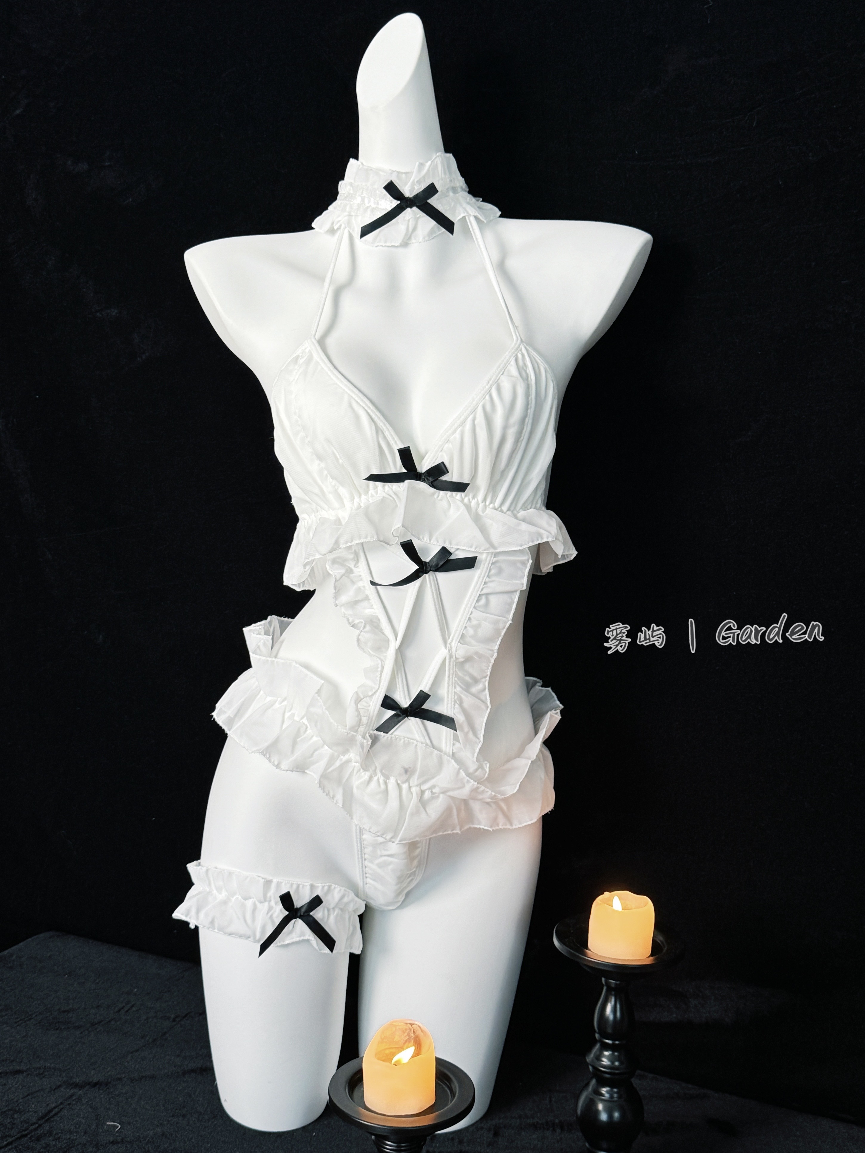 女花色连体衣睡衣纯欲